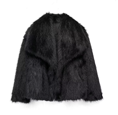 Kuschelige Pelzjacke für Frauen