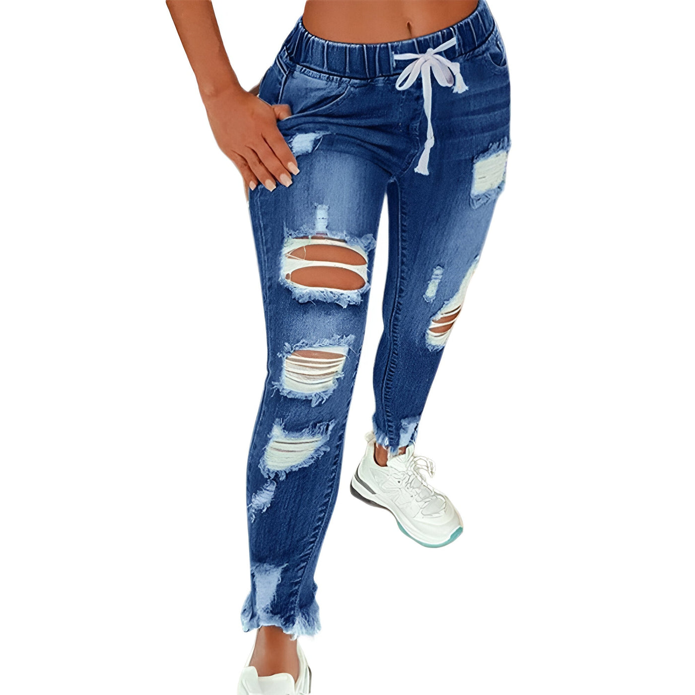 Franzi | Vintage Distressed High-Waist Jeans