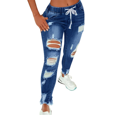 Franzi | Vintage Distressed High-Waist Jeans