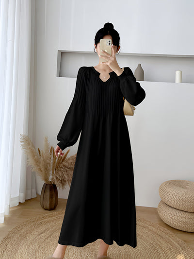 Waltraud | Bequemes & Stilvolles Plus-Size Strickkleid