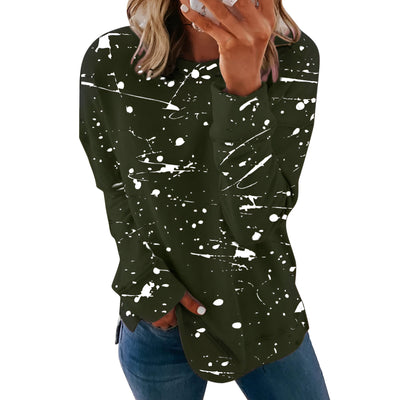 Daphne | Vibrantes Tie-Dye Langarm-Top (Saison 1)