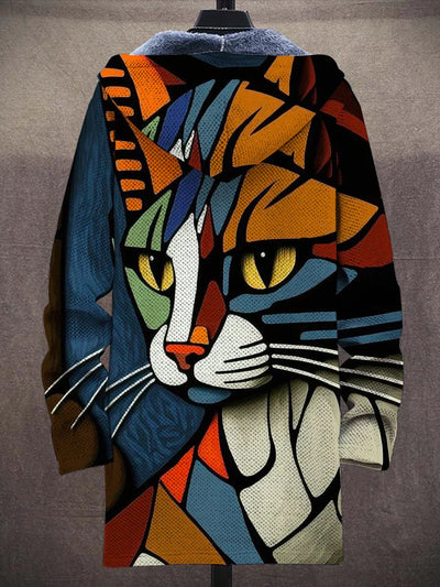 Damenjacke mit Kunstdruck