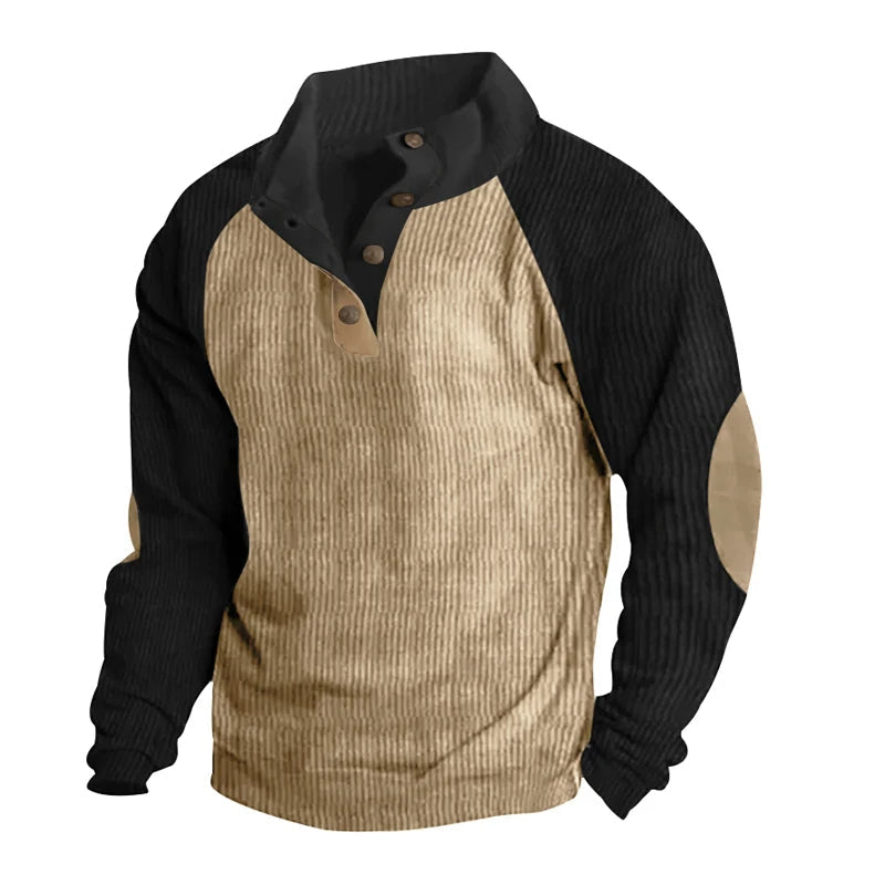 Lässiger Kordpullover für Herren
