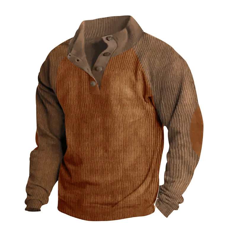 Lässiger Kordpullover für Herren