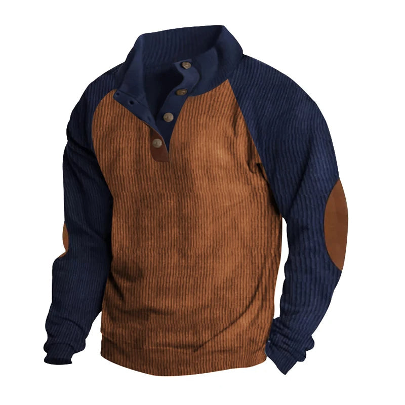Lässiger Kordpullover für Herren