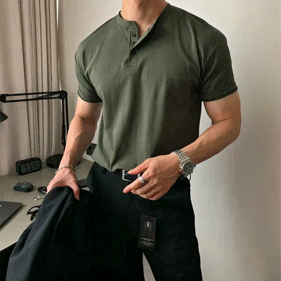 Klassisch elegantes Poloshirt für Herren | Kurzarm