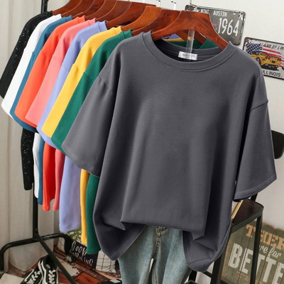 Lässiges Damen-T-Shirt in Übergröße | Kurzarm