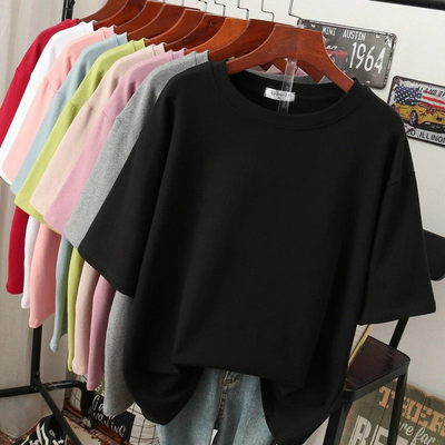 Lässiges Damen-T-Shirt in Übergröße | Kurzarm