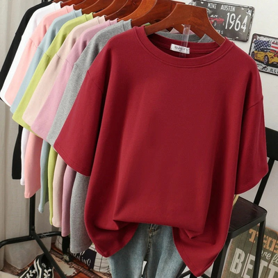 Lässiges Damen-T-Shirt in Übergröße | Kurzarm