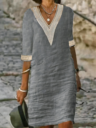 Lässiges Sommerkleid für Damen | Midi