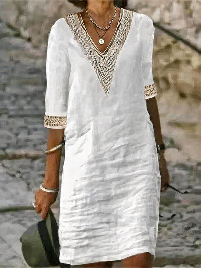 Lässiges Sommerkleid für Damen | Midi
