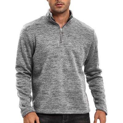 Pullover mit halbem Reißverschluss für Männer
