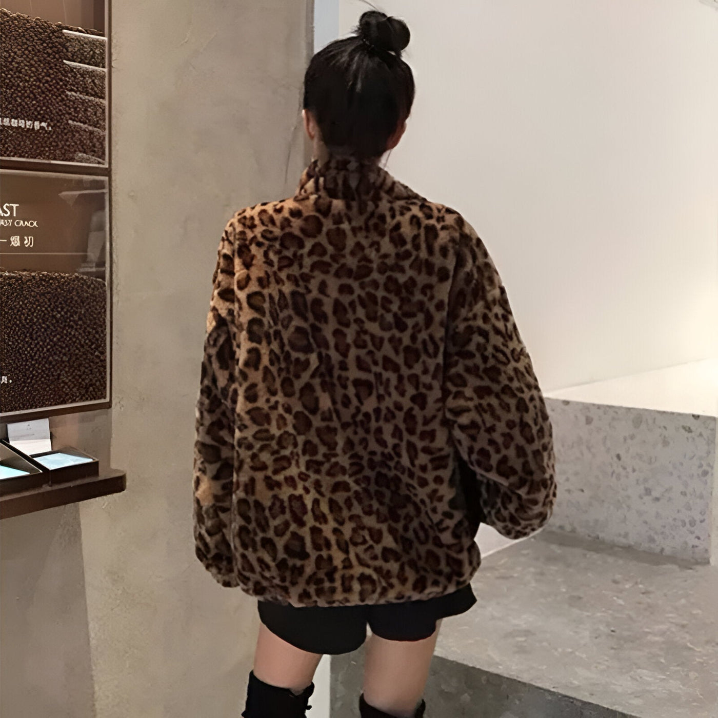 Larissa | Gemütliche & Schicke Leopardenjacke