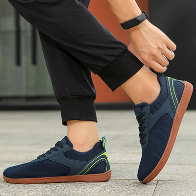 Modische bequeme Herren-Turnschuhe | Barfuß