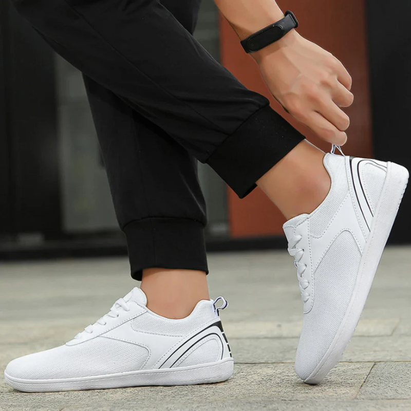 Modische bequeme Herren-Turnschuhe | Barfuß