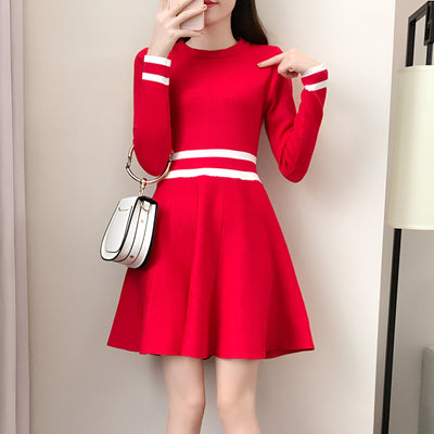 Senta | Auffälliges Colorblock-Mini-Kleid für den perfekten Abend