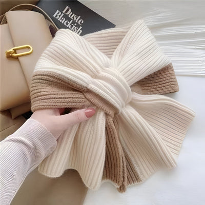 Olga | Kuscheliges und stilvolles Strickschal-Set für Mädchen