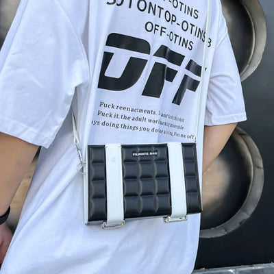 Blake Box-förmige Umhängetasche für Damen – Orianeis