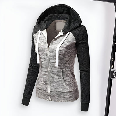 Klara | Bleibe stilvoll und gemütlich: Der ultimative Frühling Sweatshirt-Mantel