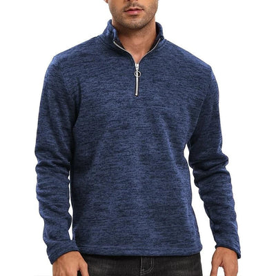 Pullover mit halbem Reißverschluss für Männer