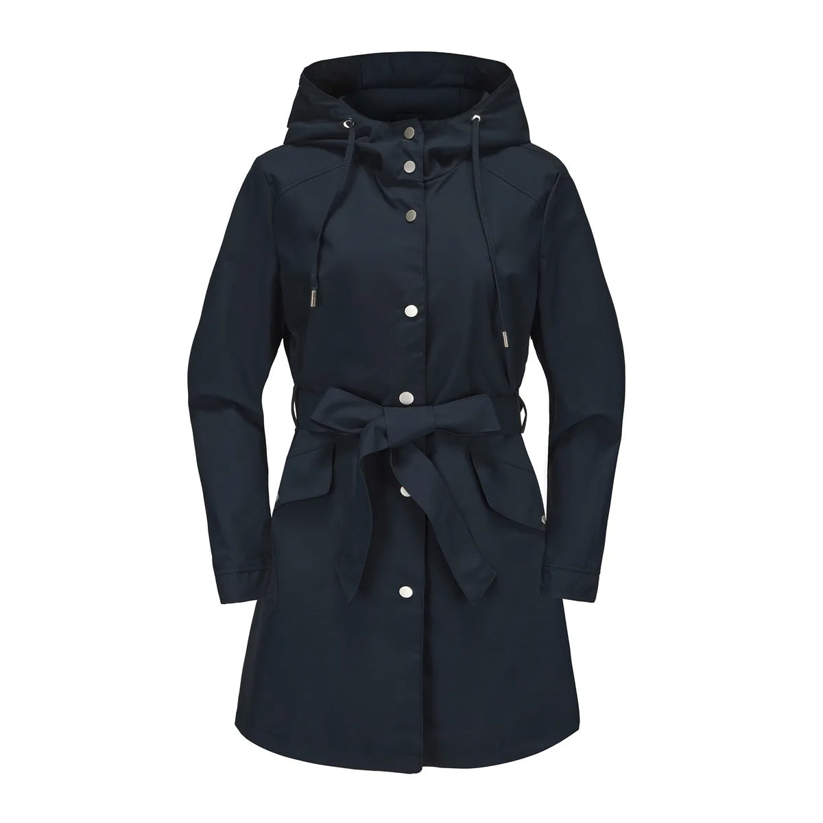 Langer Kapuzenmantel Jacke für Frauen