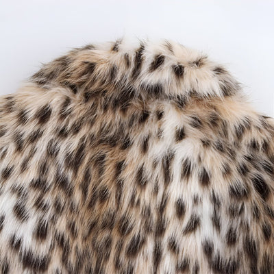 Pauline | Trendiger Leopard-Print Wintermantel
