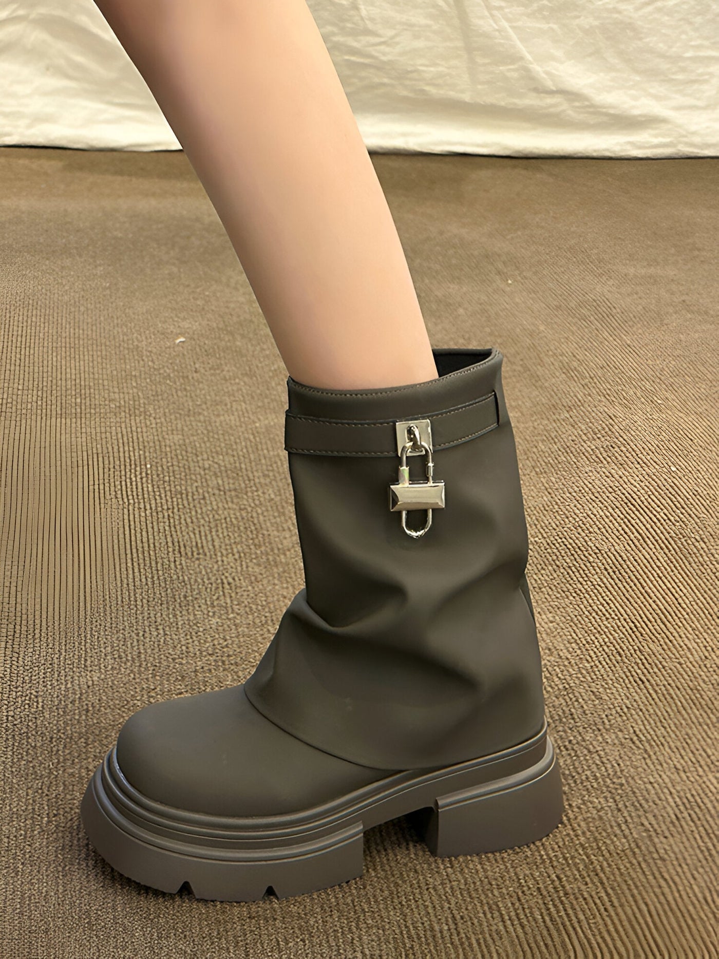 Gisela | Luxus High Heels Herbststiefel