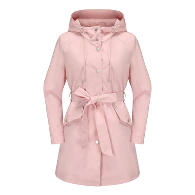 Langer Kapuzenmantel Jacke für Frauen