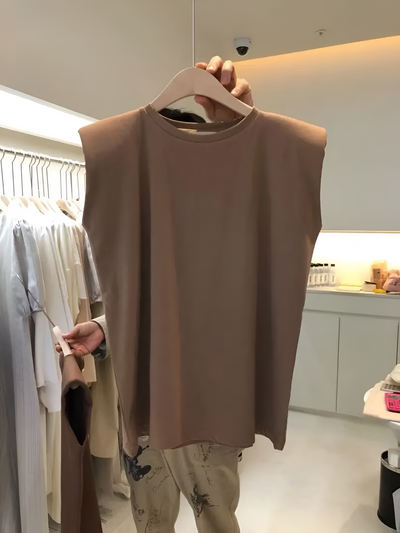 Mika | Elegantes ärmelloses Tanktop für den Arbeitsweg