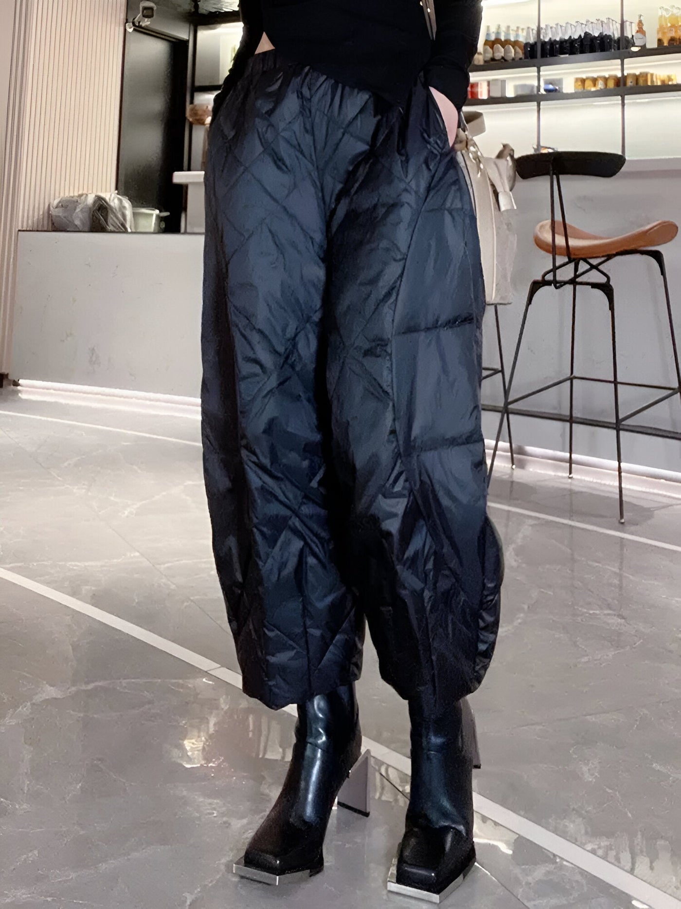 Mia | Warme & Bequeme Winter Harem-Hosen