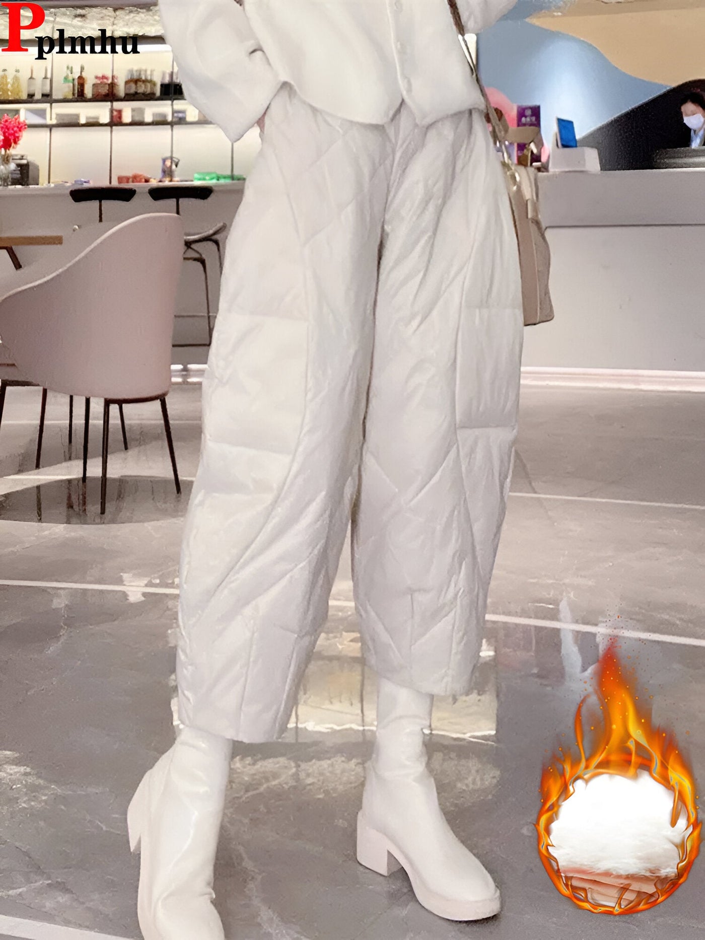 Mia | Warme & Bequeme Winter Harem-Hosen