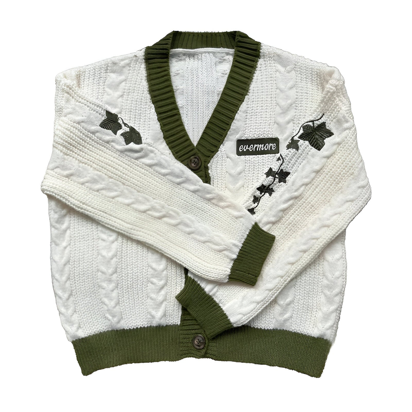 Livia | Gemütliche Strickweste mit Sternstickerei