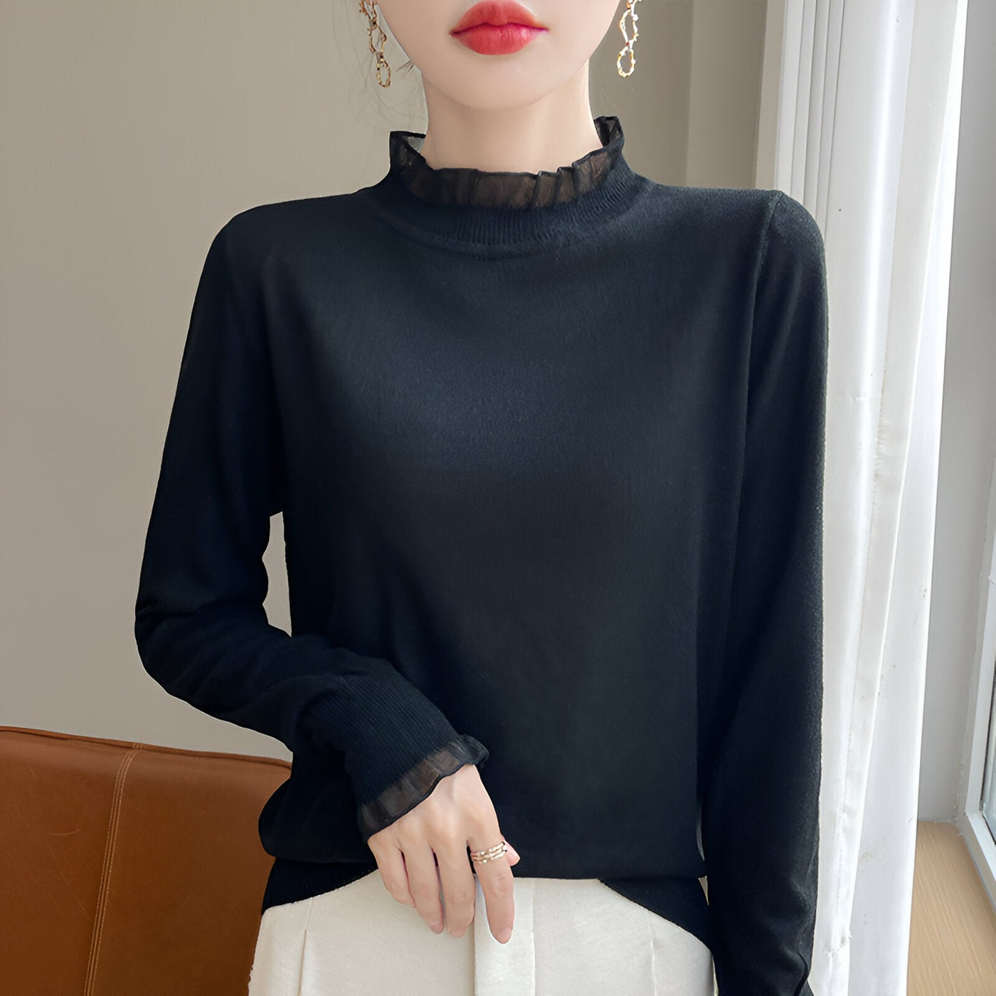 Jaqueline | Winter Damen Kaschmirpullover