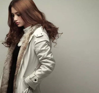 Wintermantel Schwarz – Elise