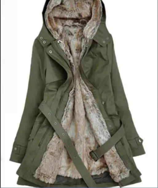 Wintermantel Schwarz – Elise