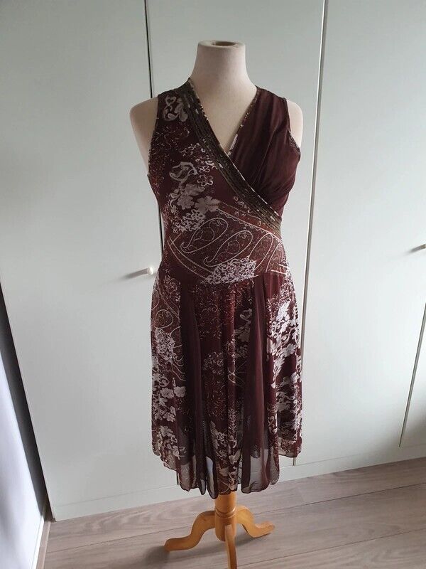 Asymmetrisches Midikleid mit böhmischem Charme für Frauen