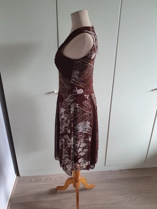 Asymmetrisches Midikleid mit böhmischem Charme für Frauen