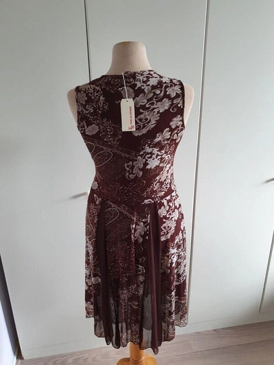 Asymmetrisches Midikleid mit böhmischem Charme für Frauen