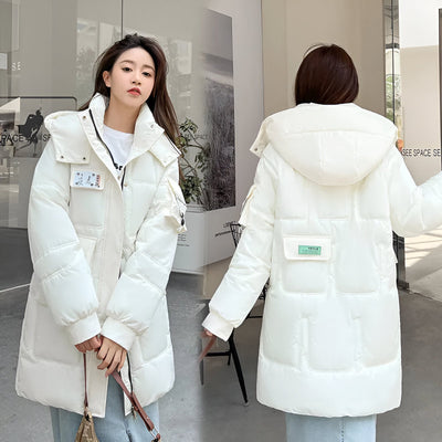 Aviana| Neu Damen Winterjacke mit Kapuze