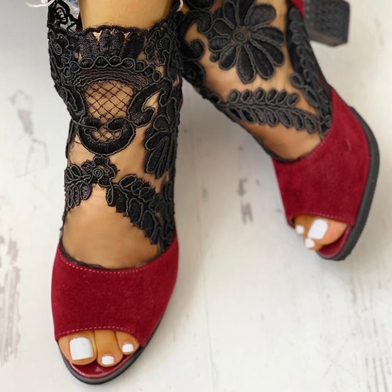 Scarlett® | Sandale mit Spitzenabsatz