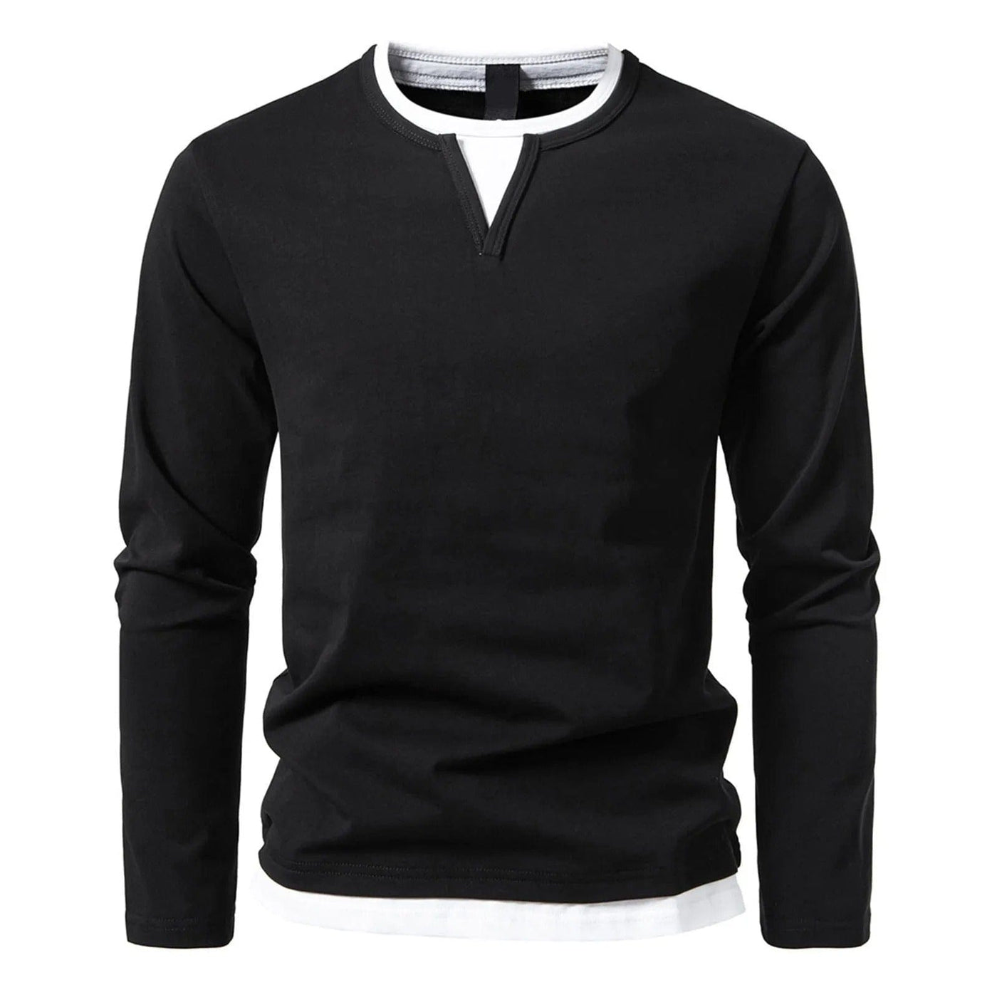 Langarm Pullover Grau - Julian
