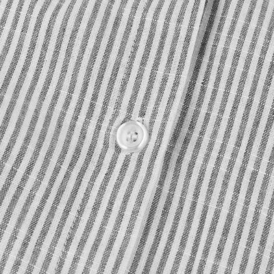 Jasmin | Maxikleid mit Streifen und langen Ärmeln