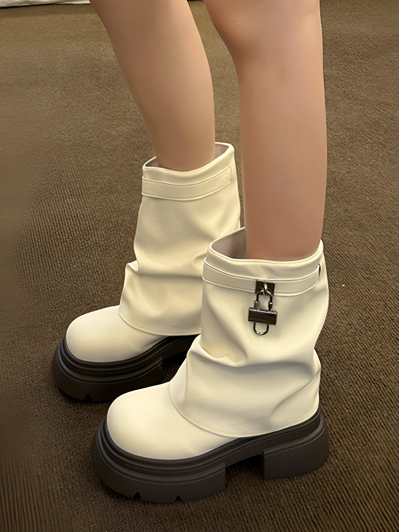 Gisela | Luxus High Heels Herbststiefel