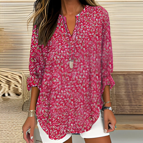 Manon | lange armel mit v-ausschnitt