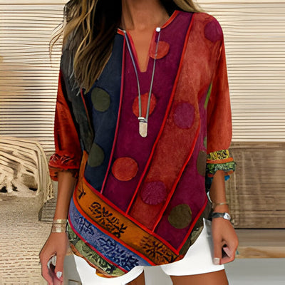 Manon | lange armel mit v-ausschnitt