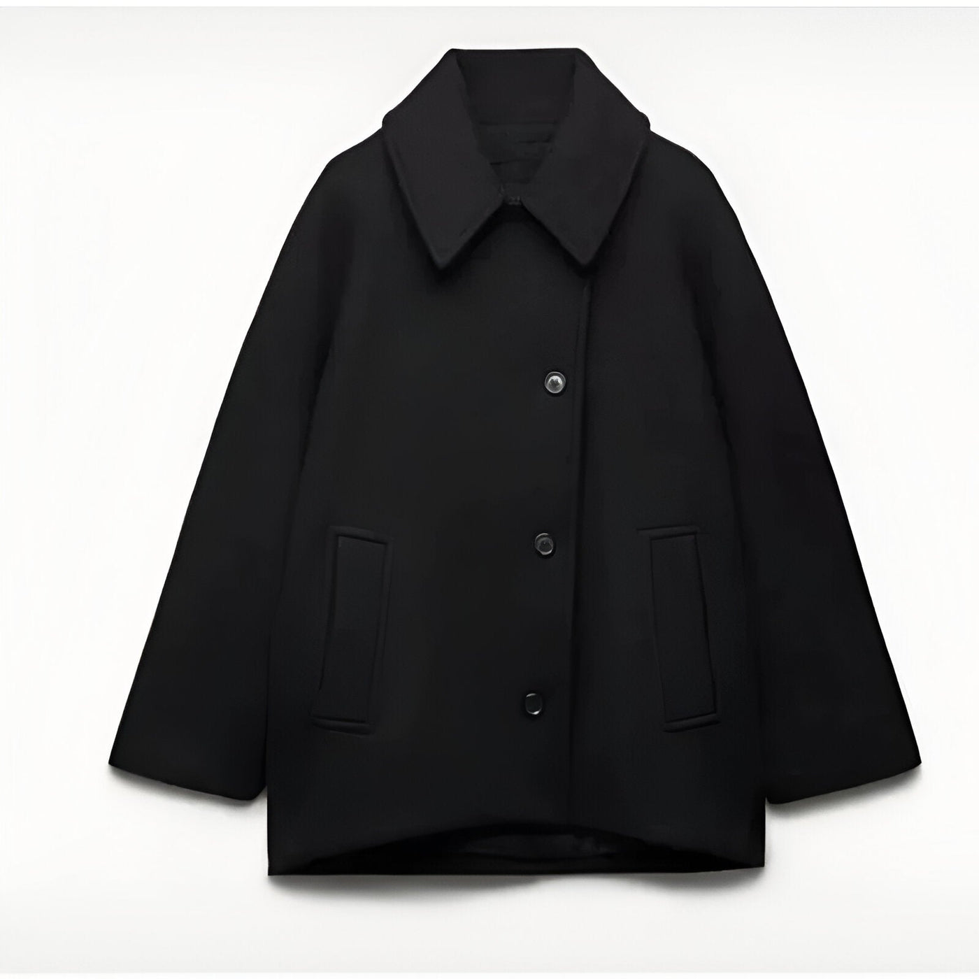 Franziska | Elegante Oversized Wolljacke