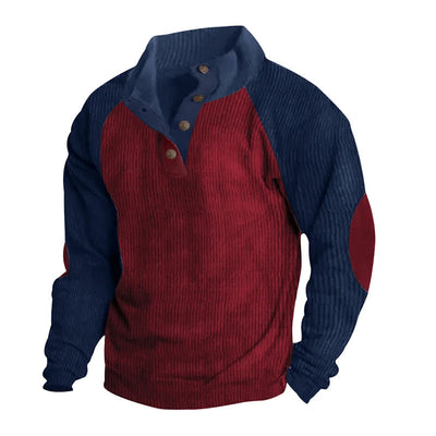 Lässiger Kordpullover für Herren