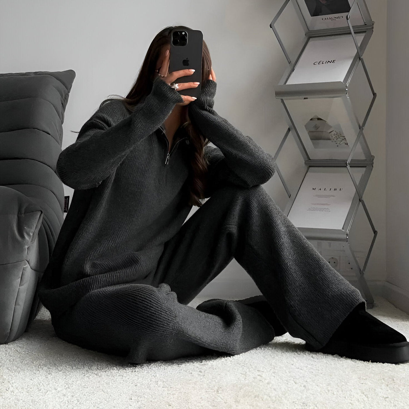 Liesl | Bequemes & Stylisches Zweiteiliges Trainingsanzug-Set