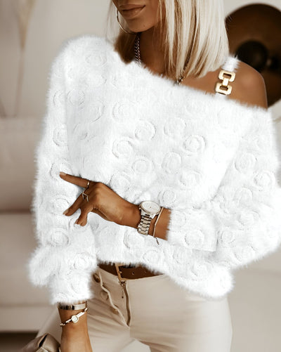 Micaela | Verspieltes Cold-Shoulder Floral Top