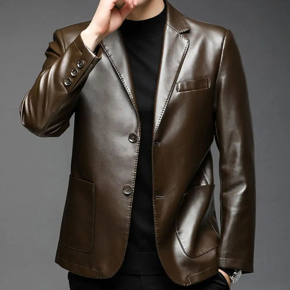 Klassischer Blazer mit Knopfleiste für Männer